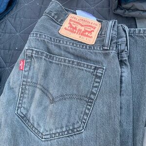 Levi's Men's dark gray 527 bootcut 30 x 30